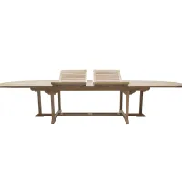Picture Olimpo-Classica oval extendable table for dining room or outdoor use