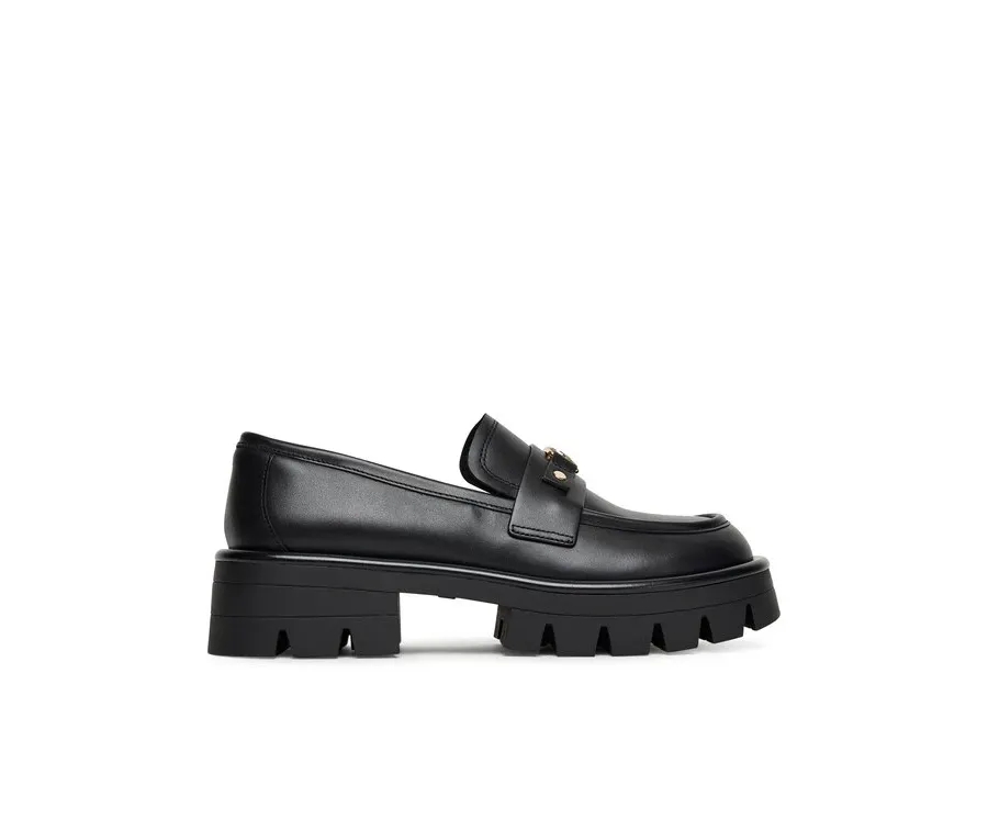 obrazek 1 MICHAEL Michael Kors Loafersy Mandy 40T5MAFP1L Czarny