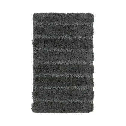 Picture Blanca Titanium bathroom rug