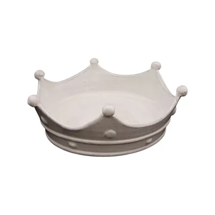 Zdjęcie Ceramiczna luksusowa miska w kształcie korony - Virginia Casa