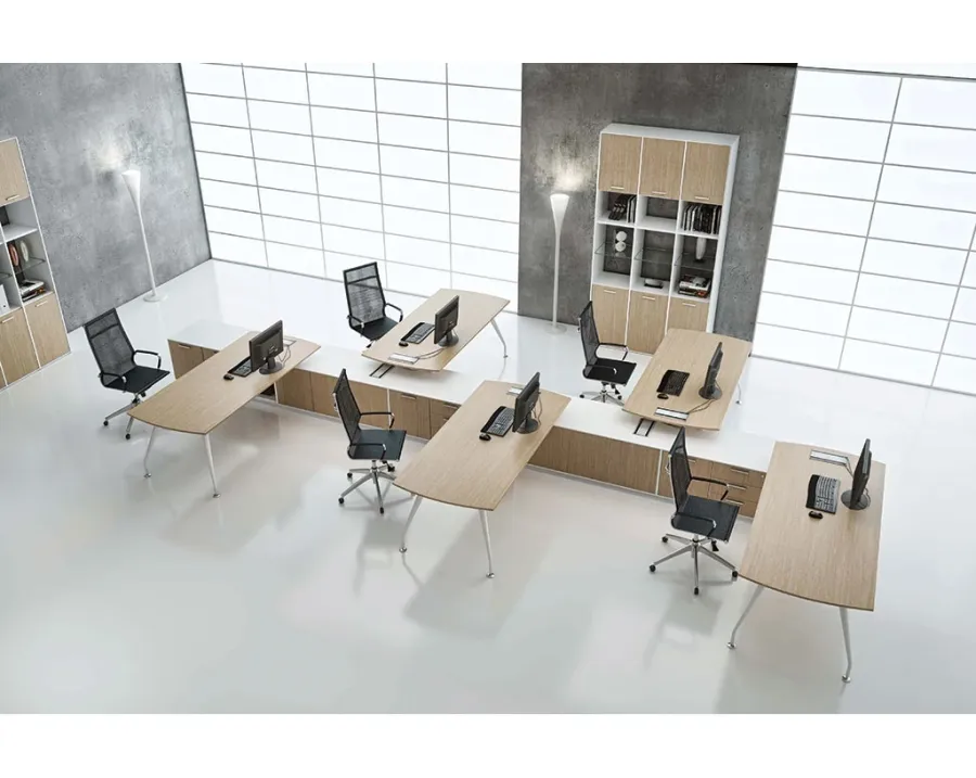 obrazek 7 Nowoczesne włoskie biurko - PlanOffice