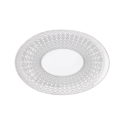 Zdjęcie Porcelanowy talerz owalny Pantheon 21x30 cm