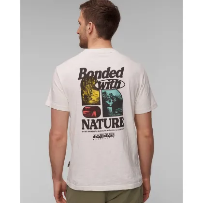 Zdjęcie Biały T-shirt Męski Napapijri S-martre