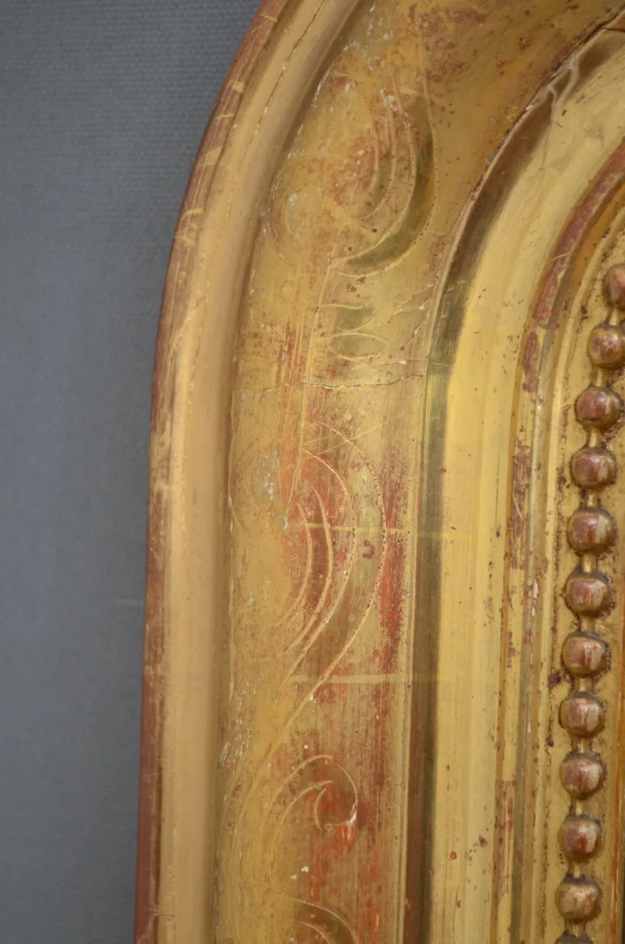obrazek 4 Proste i eleganckie pozłacane lustro - antyk z 1881 roku