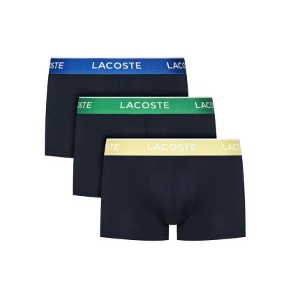 Zdjęcie Lacoste Komplet 3 par bokserek 5H1297 Granatowy