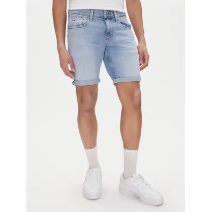 Zdjęcie Tommy Jeans Szorty jeansowe Scanton DM0DM20954 Niebieski Slim Fit