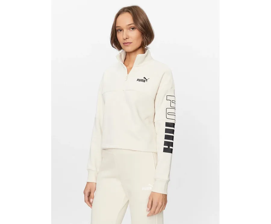obrazek 1 Puma Bluza Puma Power 676027 Écru Regular Fit