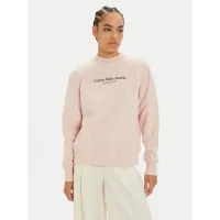 Zdjęcie Calvin Klein Jeans Bluza Institutional J20J224913 Różowy Regular Fit