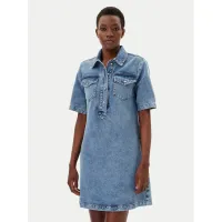 Zdjęcie Liu Jo Sukienka jeansowa UA5191 D4990 Niebieski Regular Fit