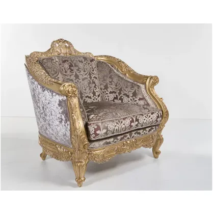 Zdjęcie Fantastyczny włoski fotel z dwoma poduszkami