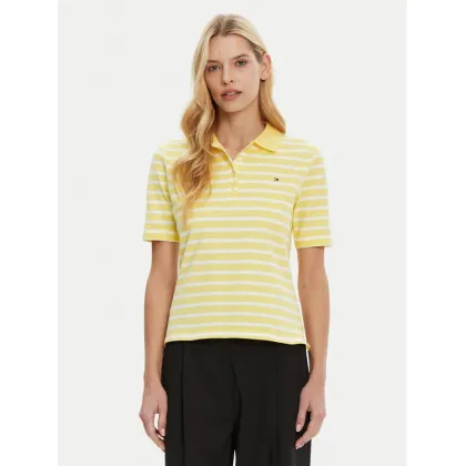 Zdjęcie Tommy Hilfiger Polo 1985 WW0WW43224 Żółty Regular Fit