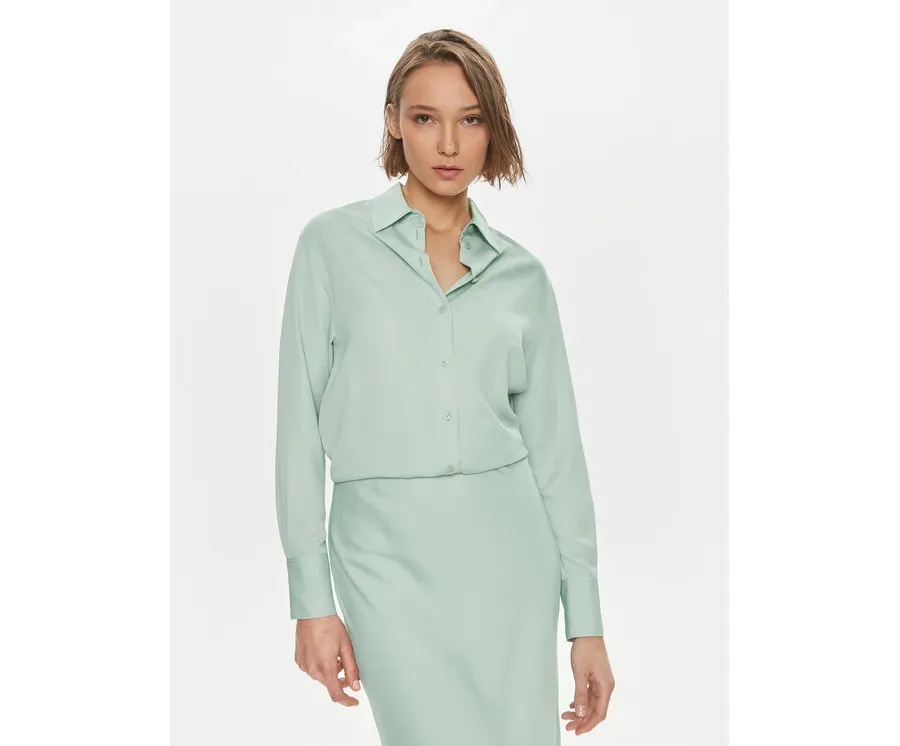 obrazek 1 Calvin Klein Koszula K20K206777 Zielony Relaxed Fit