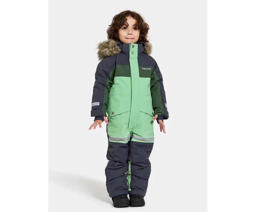 obrazek 1 Didriksons Kombinezon zimowy Bjärven 505466 Zielony Regular Fit