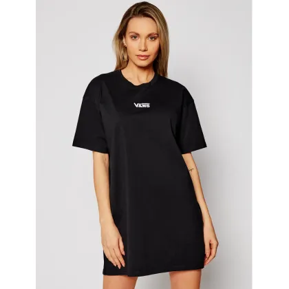 Zdjęcie Vans Sukienka codzienna Center Vee Tee VN0A4RU2 Czarny Oversize