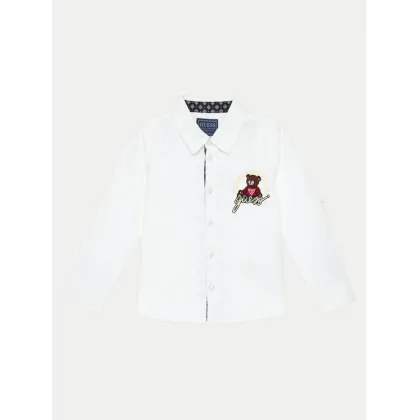 Zdjęcie Guess Koszula N4BH08 W9CL0 Biały Regular Fit