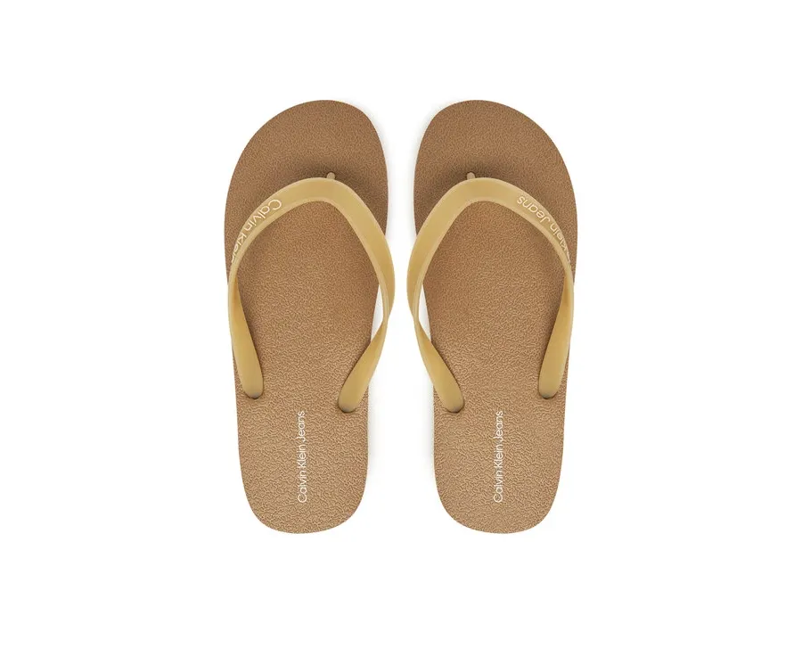 obrazek 1 Calvin Klein Jeans Japonki Thong+ Tpu YM0YM01265 Beżowy