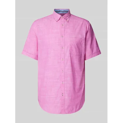 Zdjęcie Koszula casualowa o kroju regular fit z kołnierzykiem typu button down