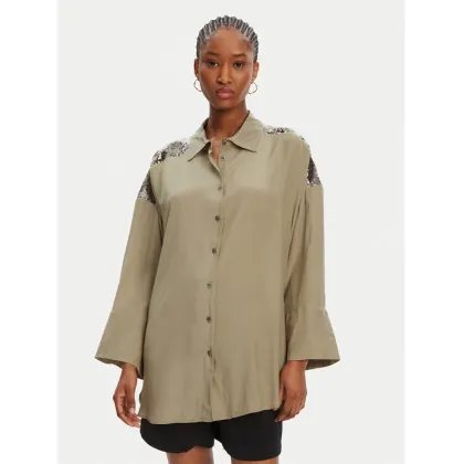 Zdjęcie ACCESS FASHION Koszula 53-7027-437 Zielony Loose Fit