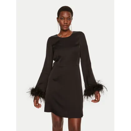 Zdjęcie TWINSET Sukienka koktajlowa 242TP2346 Czarny Regular Fit