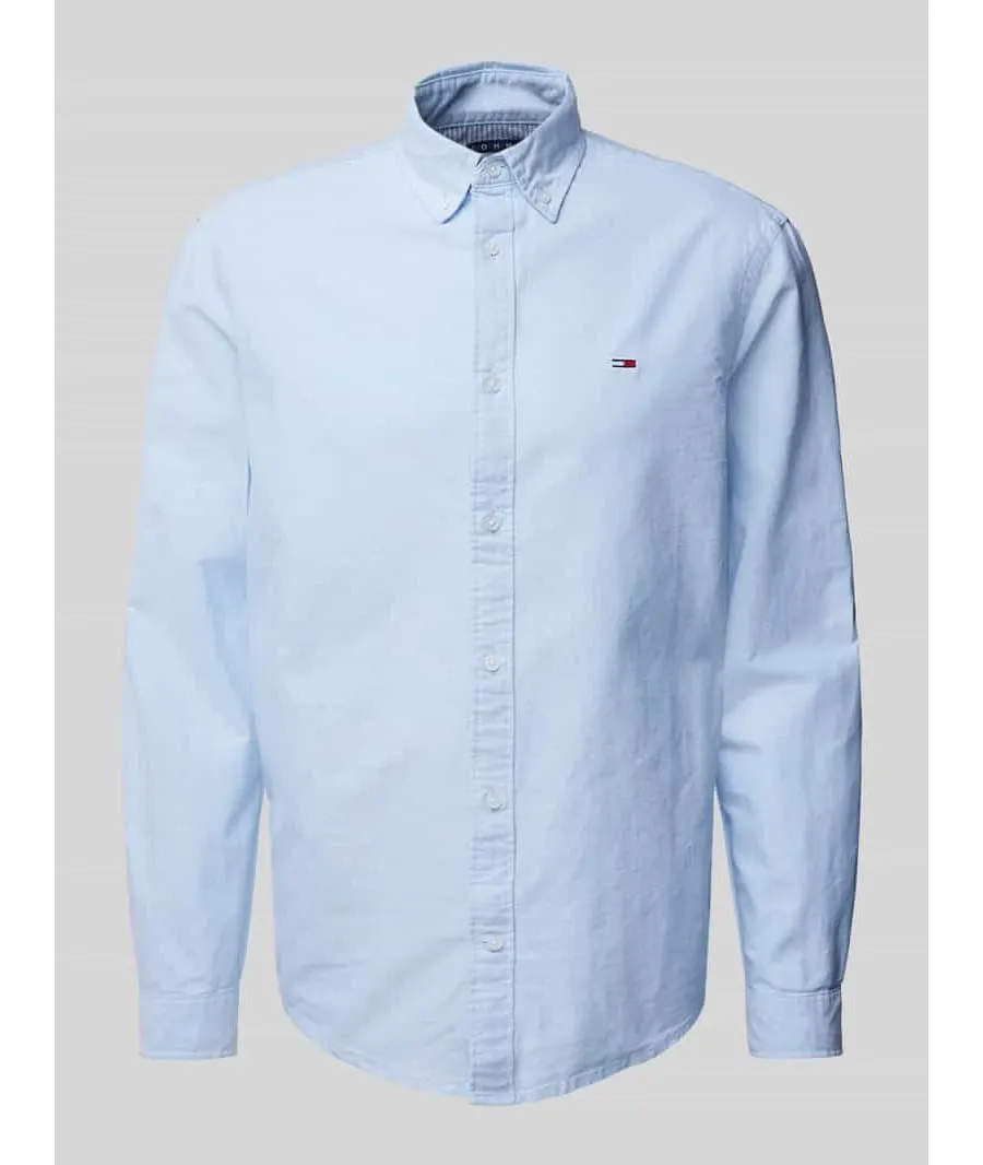 obrazek 1 Tommy Jeans Koszula Oxford DM0DM20667 Błękitny Regular Fit