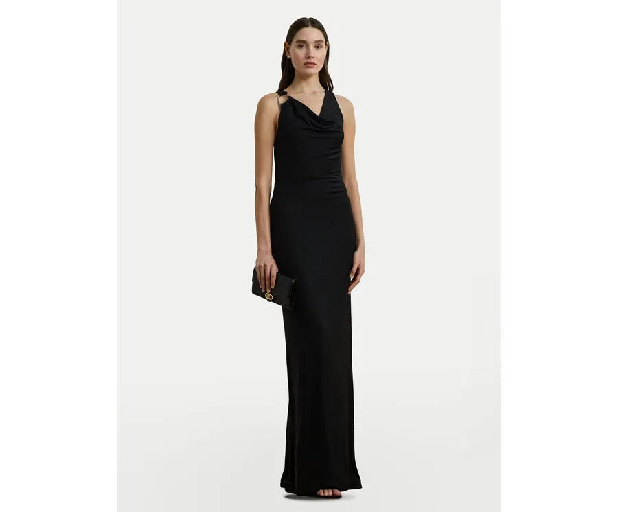 obrazek 1 LAUREN RALPH LAUREN Sukienka wieczorowa 253971057001 Czarny Slim Fit