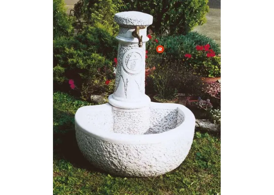 obrazek 1 Oryginalna fontanna ogrodowa Dolomiti z solidnych materiałów