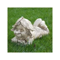 Picture Sculpture of a relaxing troll - Italpark