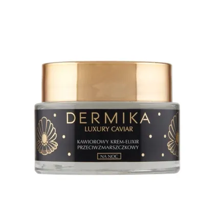 Zdjęcie Dermika Luxury Caviar Kawiorowy Krem-elixir przeciwzmarszkowy na noc 50 ml