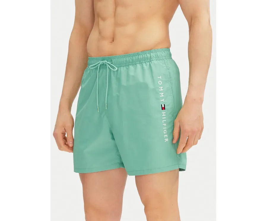 obrazek 1 Tommy Hilfiger Szorty kąpielowe UM0UM03258 Zielony Regular Fit