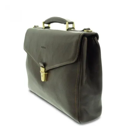 Zdjęcie Włoska skórzana teczka dla kobiety - Giudi