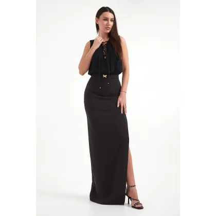 Zdjęcie Sukienka wieczorowa maxi ELISABETTA FRANCHI Elisabetta Franchi