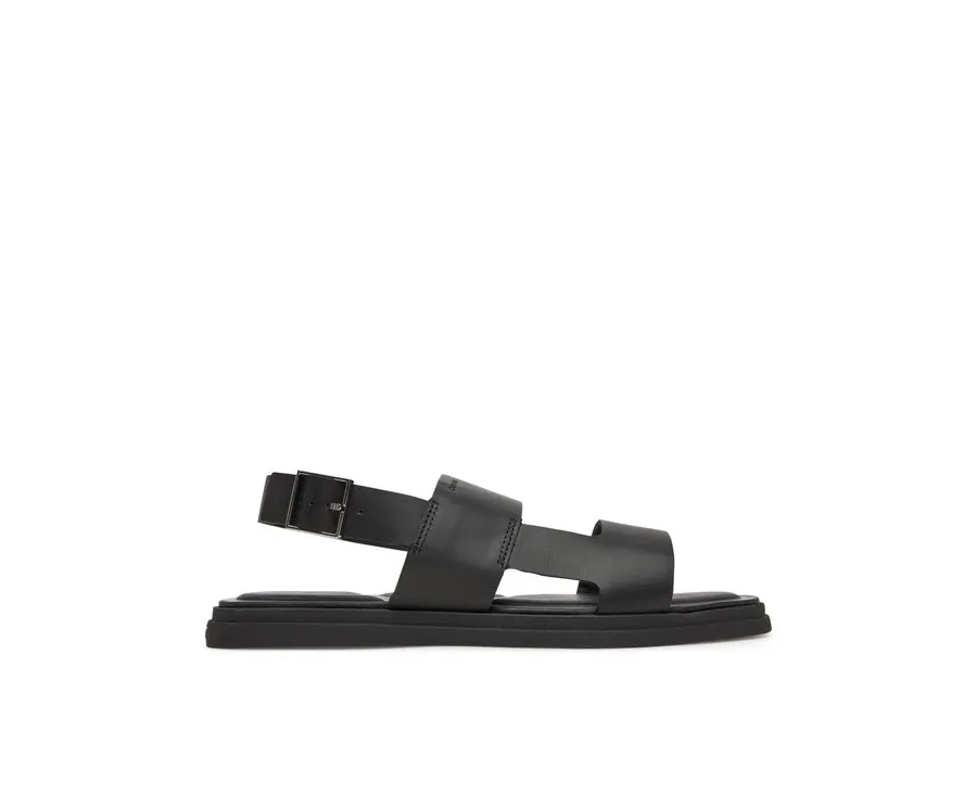 obrazek 1 Calvin Klein Sandały Back Strap W/ Buckle HM0HM01736 Czarny
