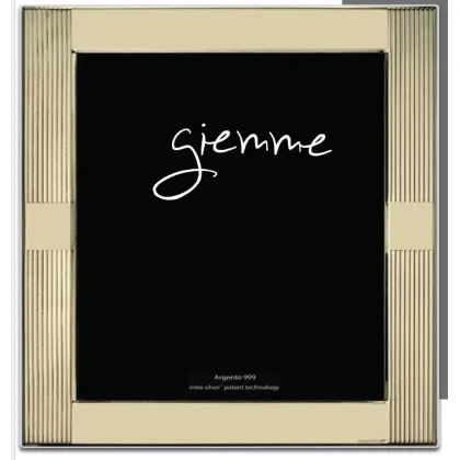 Picture Gold photo frame 18x24 cm with grooved edge