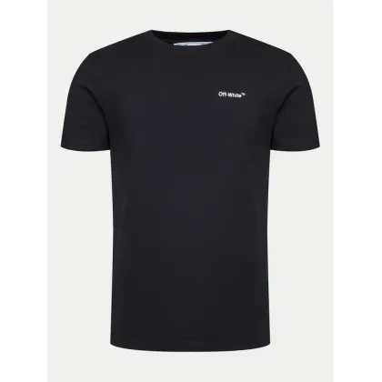 Zdjęcie Off-White T-Shirt OMAA027F22JER0111001 Czarny Regular Fit