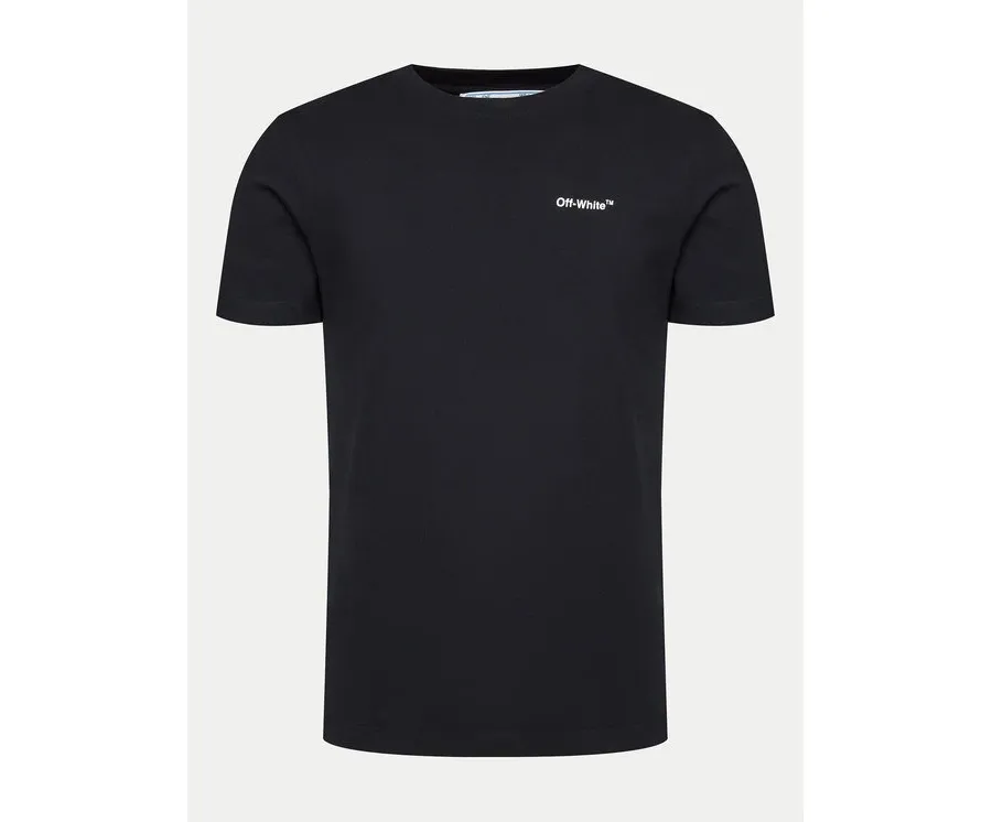 obrazek 1 Off-White T-Shirt OMAA027F22JER0111001 Czarny Regular Fit