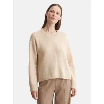 Zdjęcie Marc O'Polo Sweter 408 6121 60463 Beżowy Regular Fit