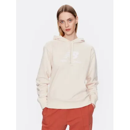 Zdjęcie New Balance Bluza WT31533 Beżowy Relaxed Fit
