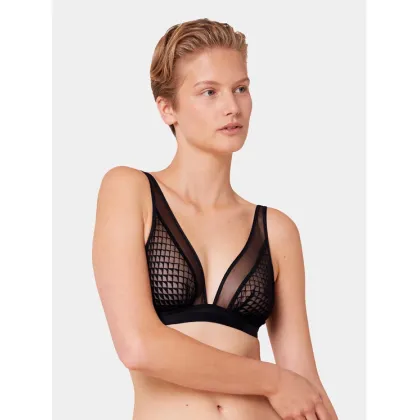 Zdjęcie Triumph Biustonosz braletka Mysterious Spotlight 10217892 Czarny