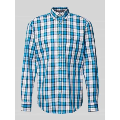 Zdjęcie Koszula casualowa o kroju regular fit z kołnierzykiem typu button down