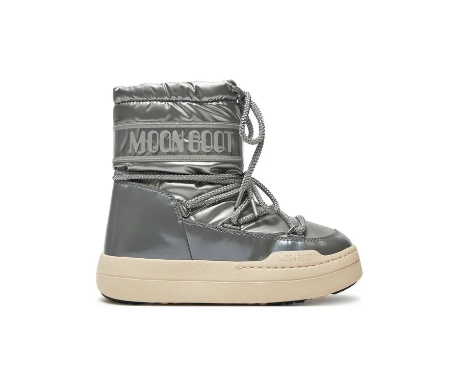 obrazek 1 Moon Boot Śniegowce Junior Park Boot 80D3440020 Srebrny