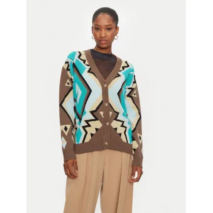 Zdjęcie Fracomina Kardigan FJ24WT8001K468F8 Brązowy Regular Fit