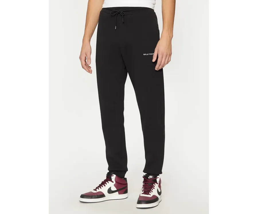 obrazek 1 REPLAY Spodnie dresowe M9008 .000.23655 Czarny Regular Fit