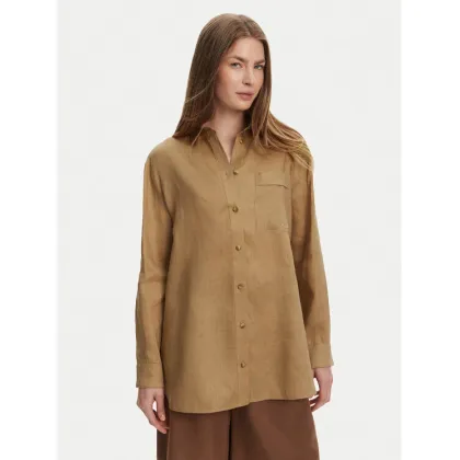 Zdjęcie Max Mara Koszula Noel 2516111018 Brązowy Regular Fit