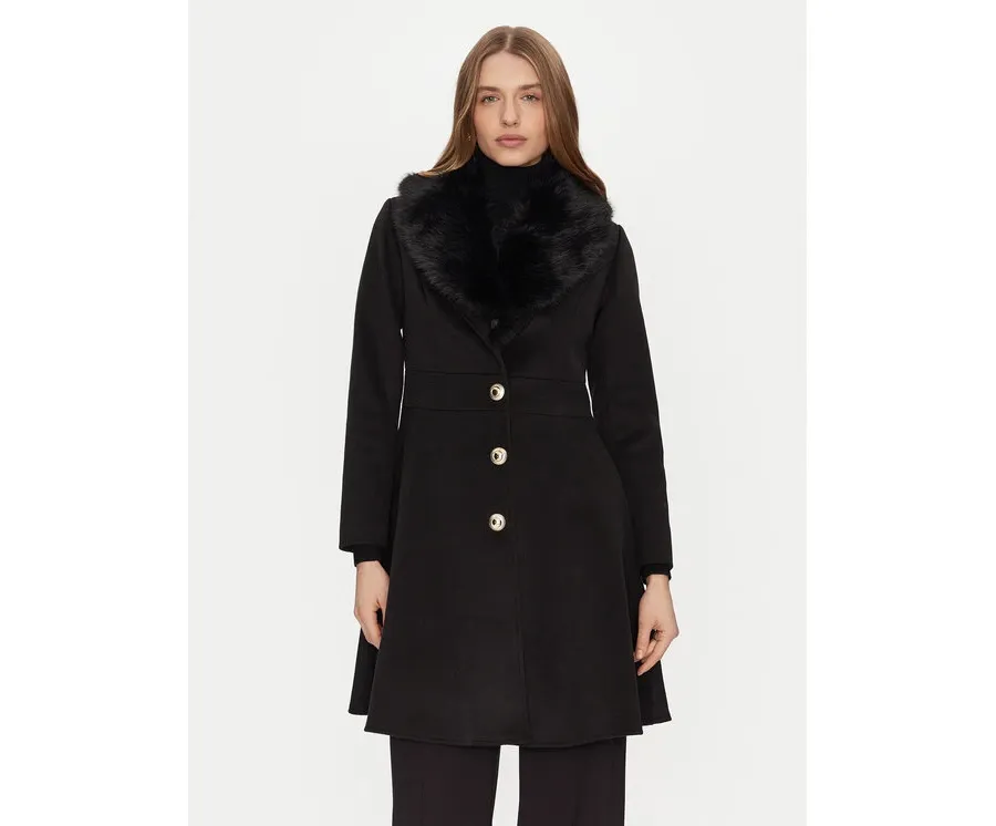 obrazek 1 Rinascimento Płaszcz przejściowy CFC0121914003 Czarny Regular Fit