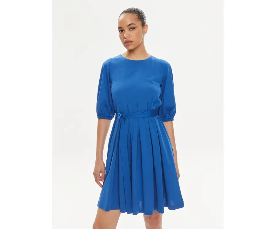 obrazek 1 Weekend Max Mara Sukienka koktajlowa Jumbo 2415621072650 Niebieski Regular Fit