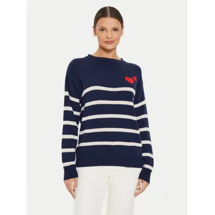 Zdjęcie Kontatto Sweter 3M0169 Granatowy Regular Fit