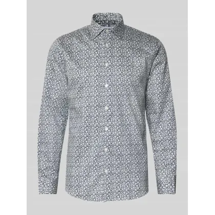 Zdjęcie Koszula casualowa o kroju slim fit z kołnierzykiem typu kent