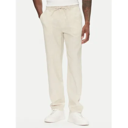 Zdjęcie Lindbergh Spodnie materiałowe 30-003030 Beżowy Relaxed Fit