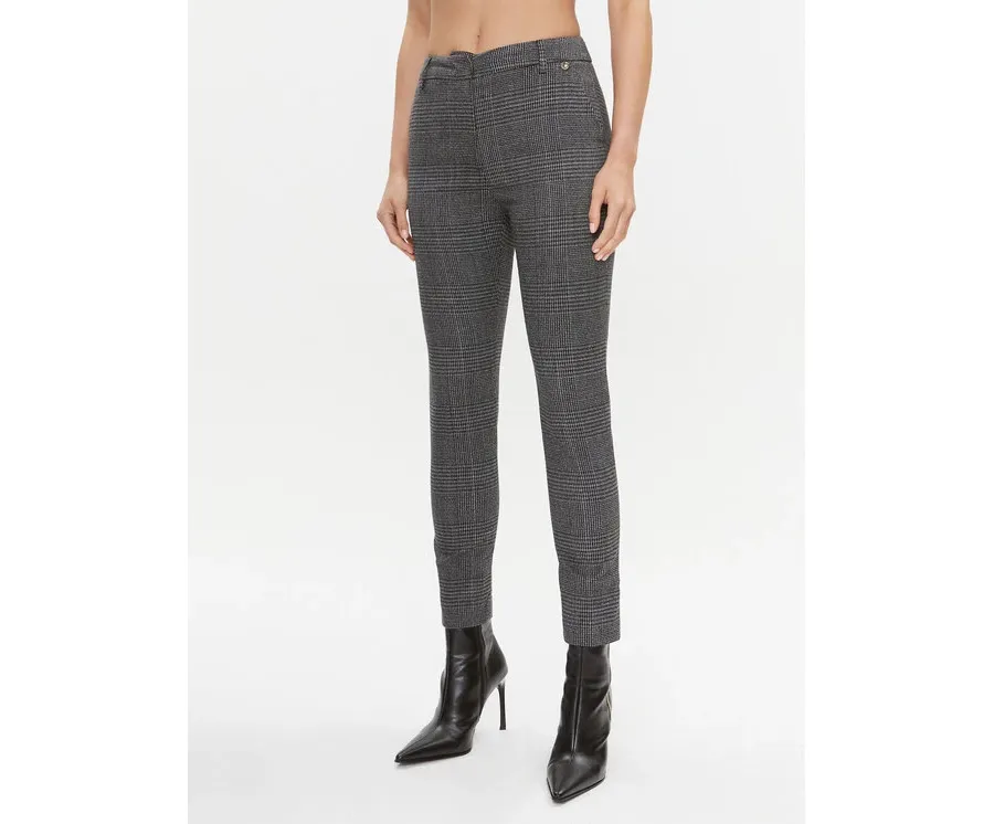 obrazek 1 Liu Jo Spodnie materiałowe CF3304 T2529 Szary Regular Fit