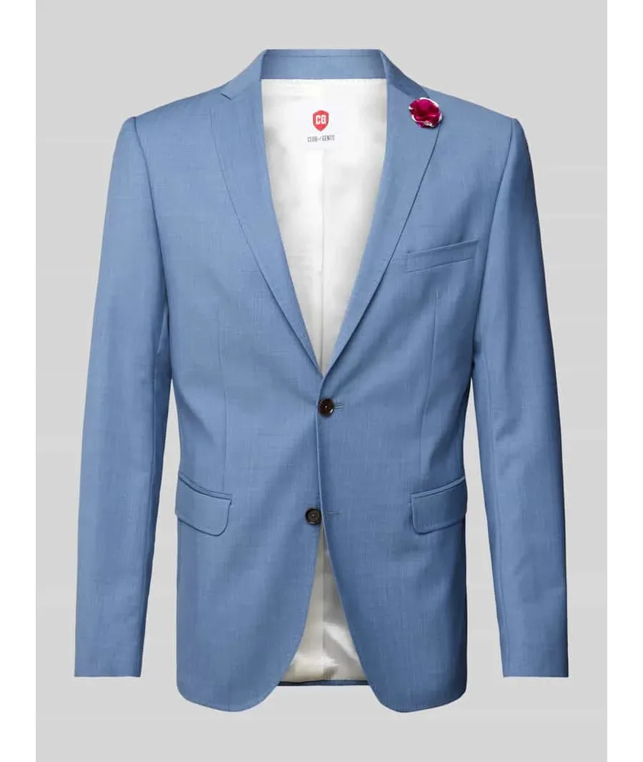 obrazek 1 Marynarka na 2 guziki o kroju slim fit z żywej wełny YOUR OWN PARTY by CG – CLUB of GENTS